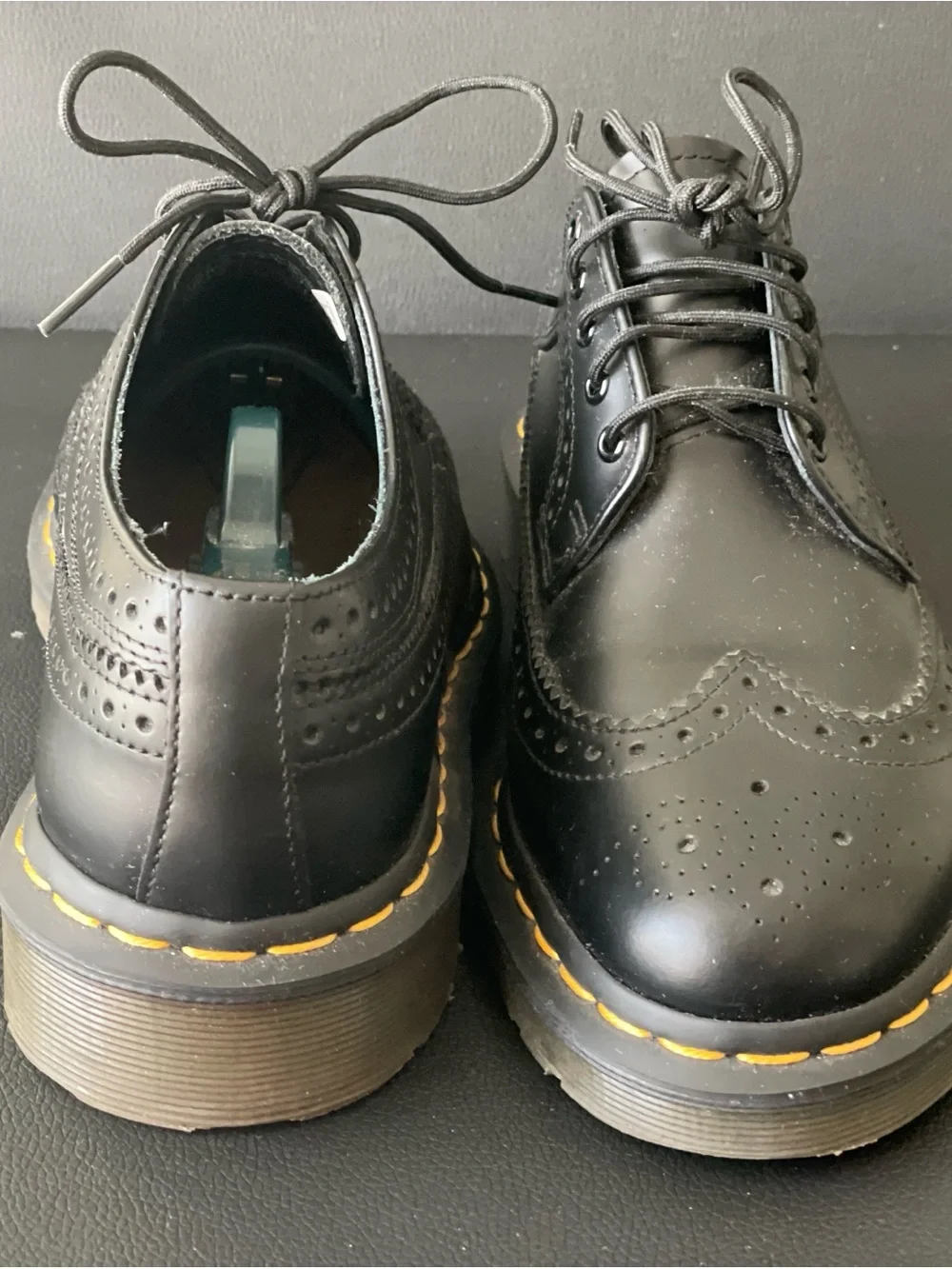 Dr. Martens Black Lace-Up 3989 Brogue